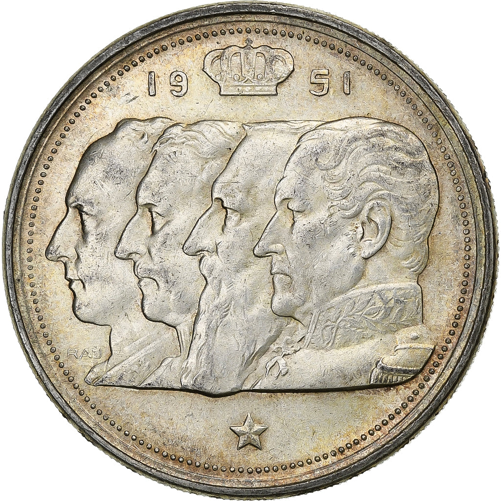 Belgium, Régence Prince Charles, 100 Francs, 100 Frank, 1951, Bruxelles
