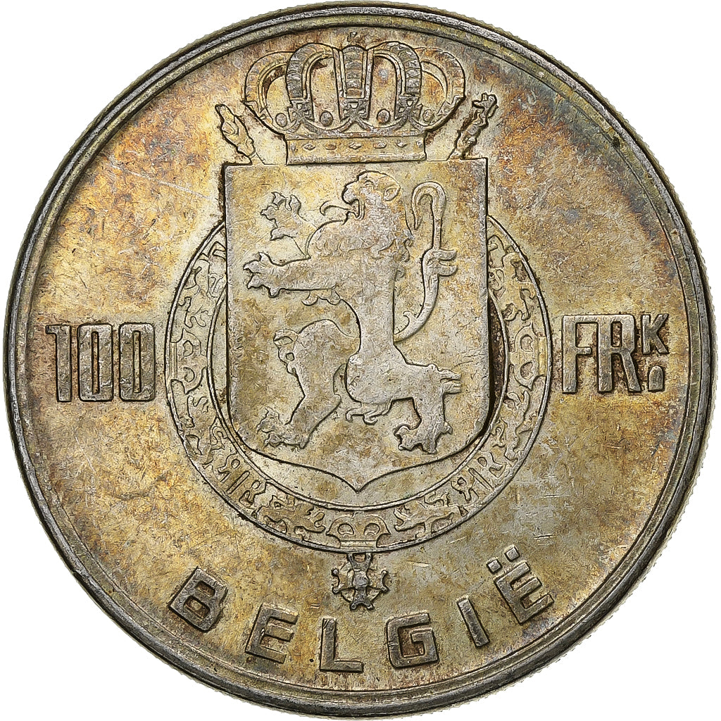 Belgium, Régence Prince Charles, 100 Francs, 100 Frank, 1951, Bruxelles