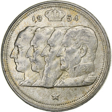 Belgio, Régence Prince Charles, 100 Francs, 100 Frank, 1954, Bruxelles