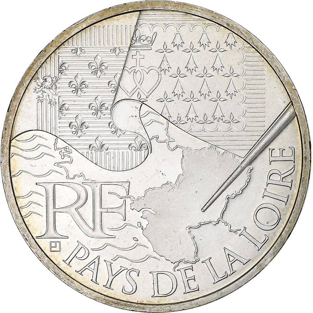 Francia, 10 Euro, 2010, Paris, Plata, EBC, KM:1665