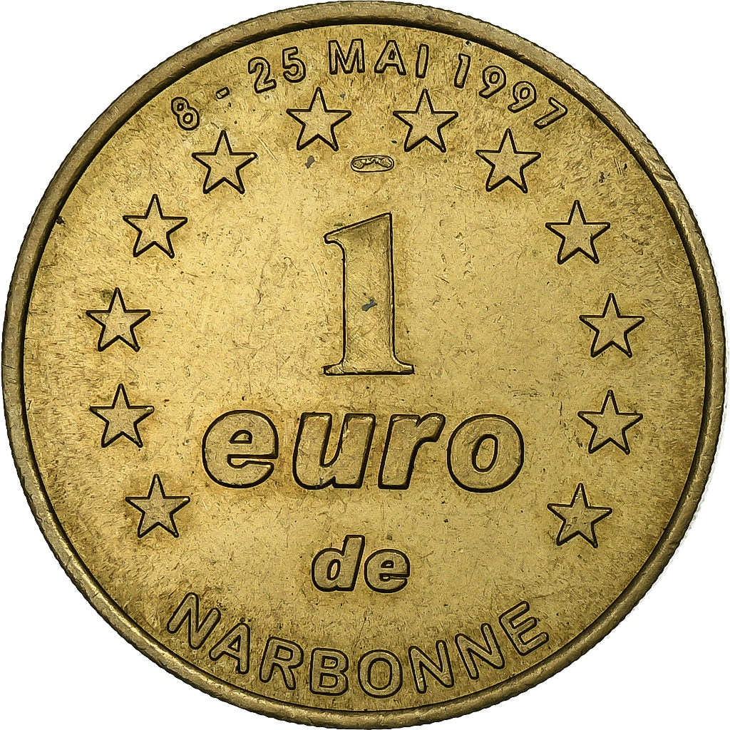 Francja, Euro, Euro des villes, Narbonne, 1997, Cupronickel, AU(50-53)