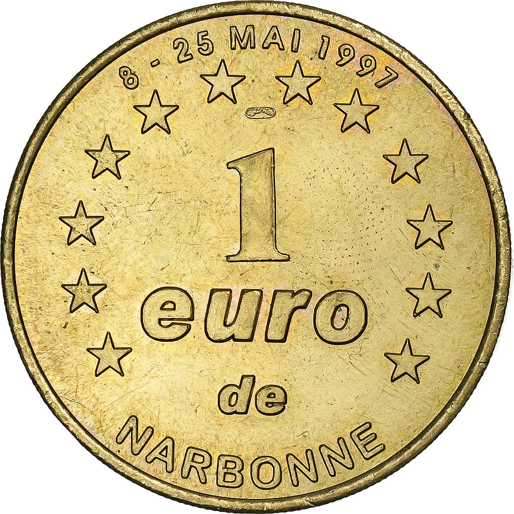 Francia, Euro, Euro des villes, Narbonne, 1997, Cupronickel, MBC+