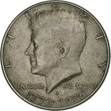 Stati Uniti, Half Dollar, Kennedy Half Dollar, 1976, U.S. Mint, Rame-nichel, BB