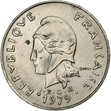 Condominium des Nouvelles-Hébrides, 20 Francs, 1979, Paris, Nickel, TTB+