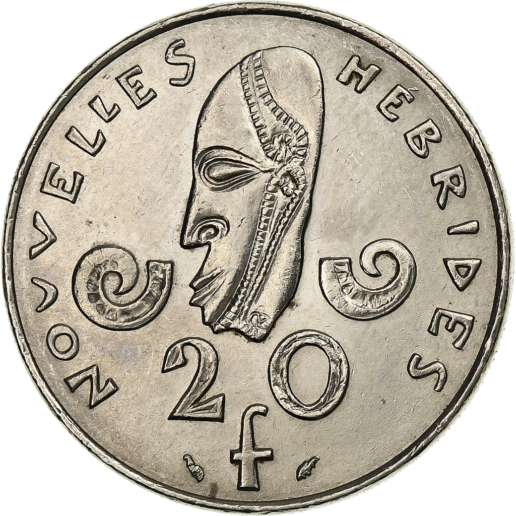 Condominium des Nouvelles-Hébrides, 20 Francs, 1979, Paris, Nickel, TTB+