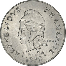 New Hebrides, 50 Francs, 1972, Nickel, AU(55-58)