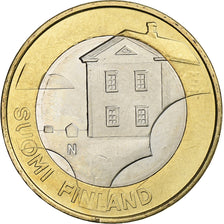Finlandia, 5 Euro, Ostrobothnia, 2013, Bi-metallico, SPL-, KM:205