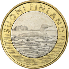 Finland, 5 Euro, 2014, Bi-Metallic, MS(60-62)