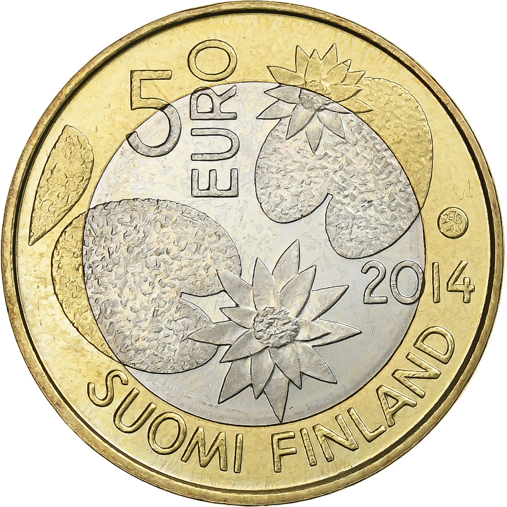 Finlandia, 5 Euro, Nordic Nature Series - Wilderness, 2014, Vantaa