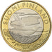 Finlandia, 5 Euro, Animals of the Provinces - Karelia, 2014, Bimetaliczny