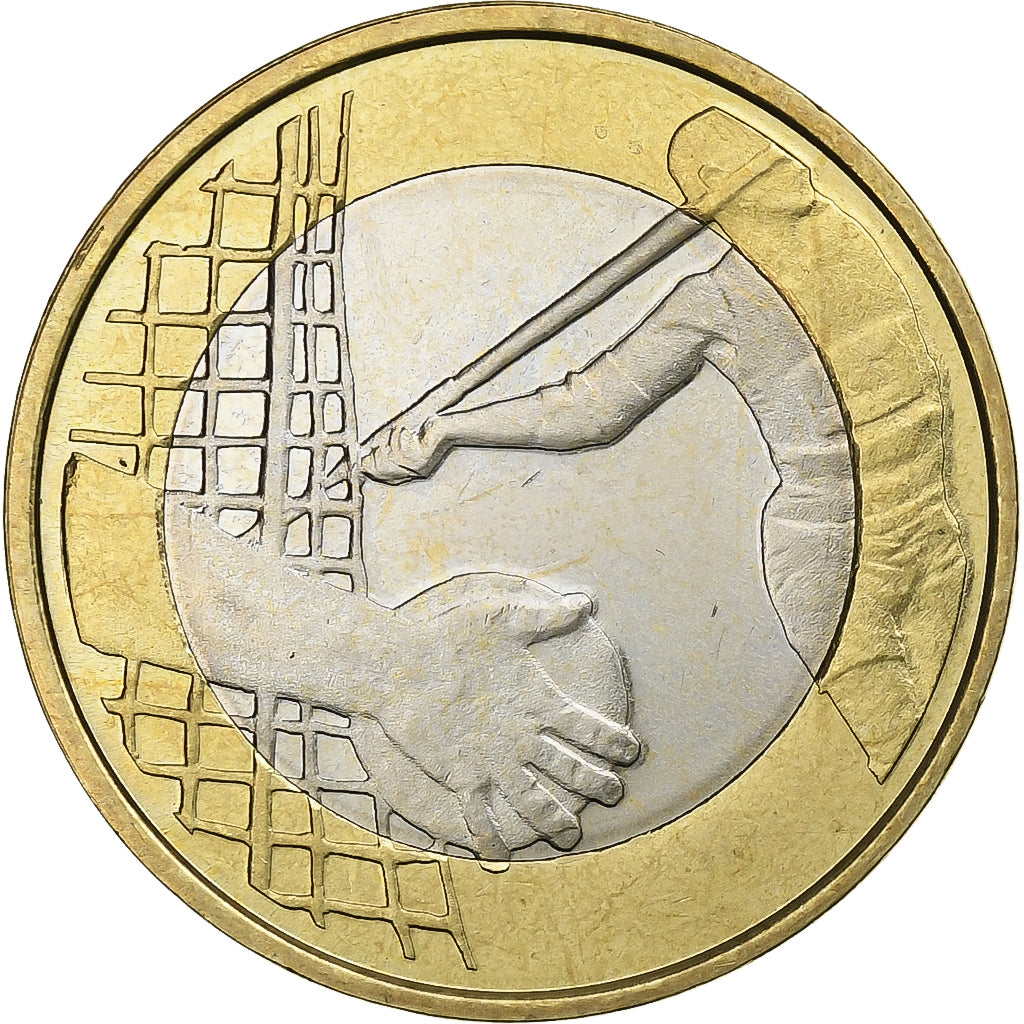 Finlandia, 5 Euro, Proof, 2016, Bimetaliczny, MS(63)