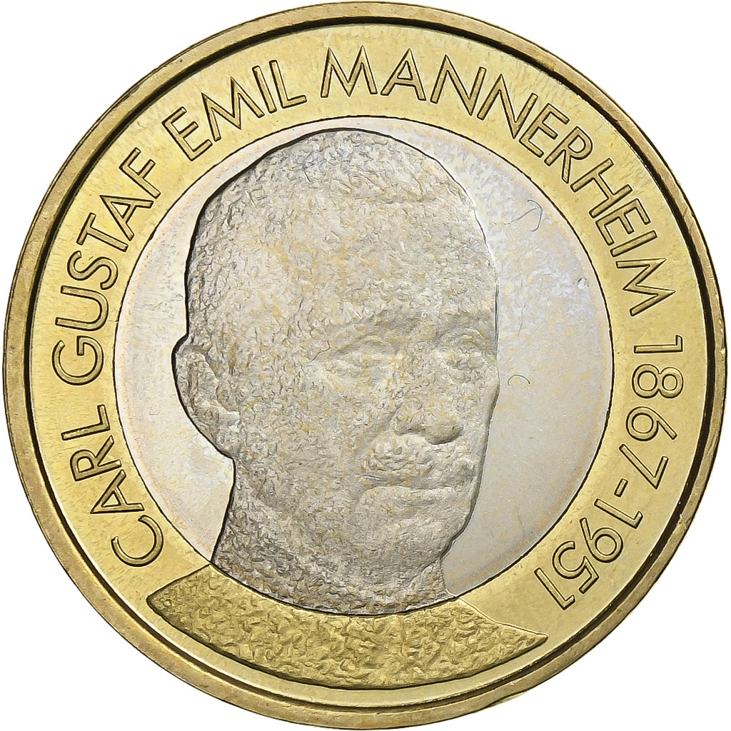 Finland, 5 Euro, 2017, Bi-Metallic, AU(55-58)