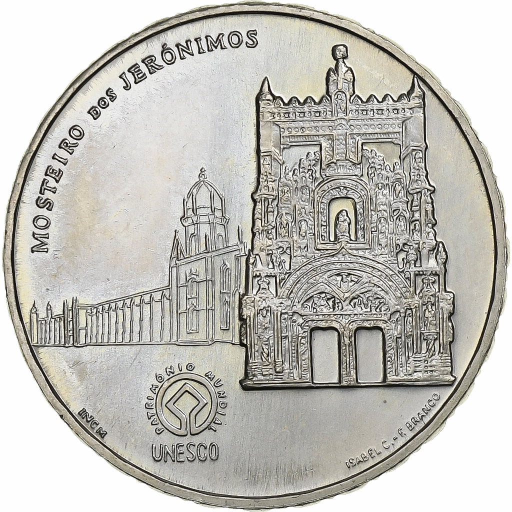 Portugal, 2-1/2 Euro, Unesco World Heritage - Jerónimos Monastery, 2009