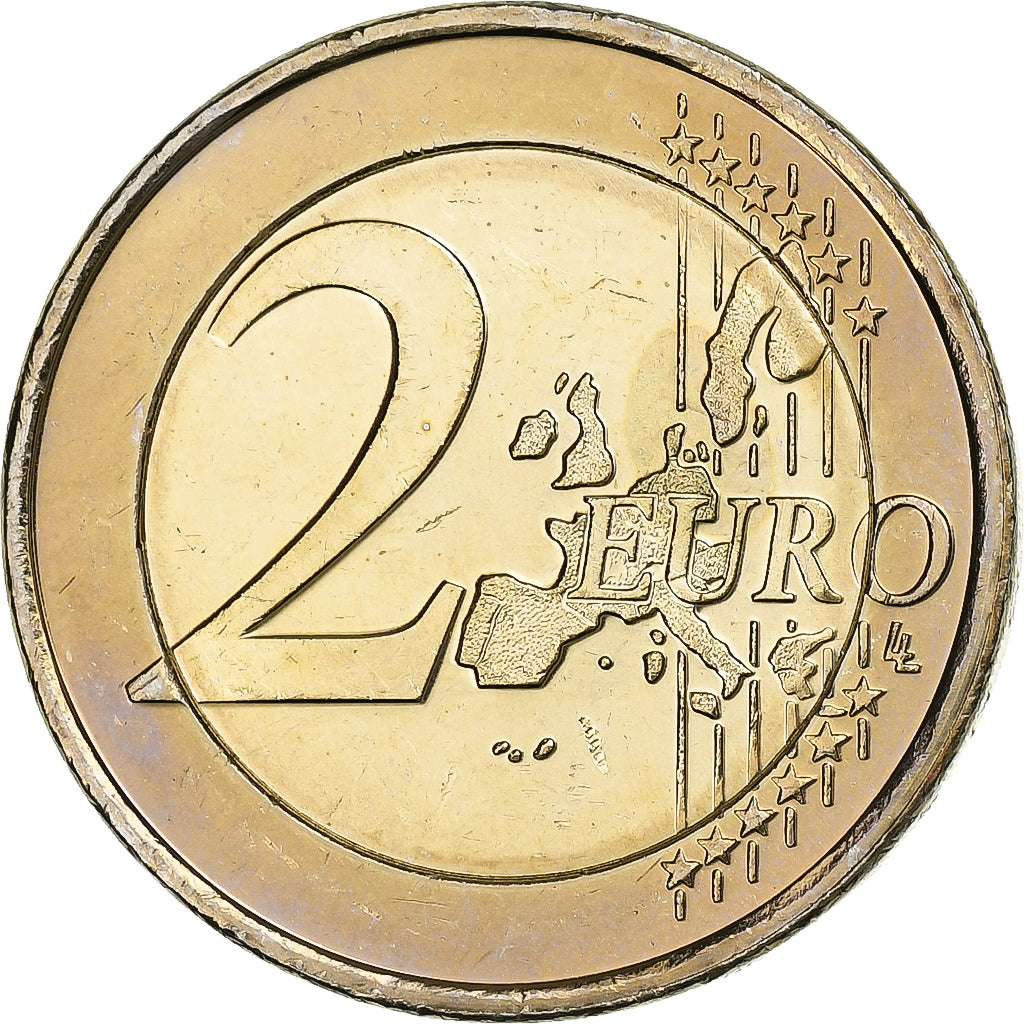 Netherlands, Beatrix, 2 Euro, 2003, Utrecht, Bi-Metallic, MS(63), KM:241