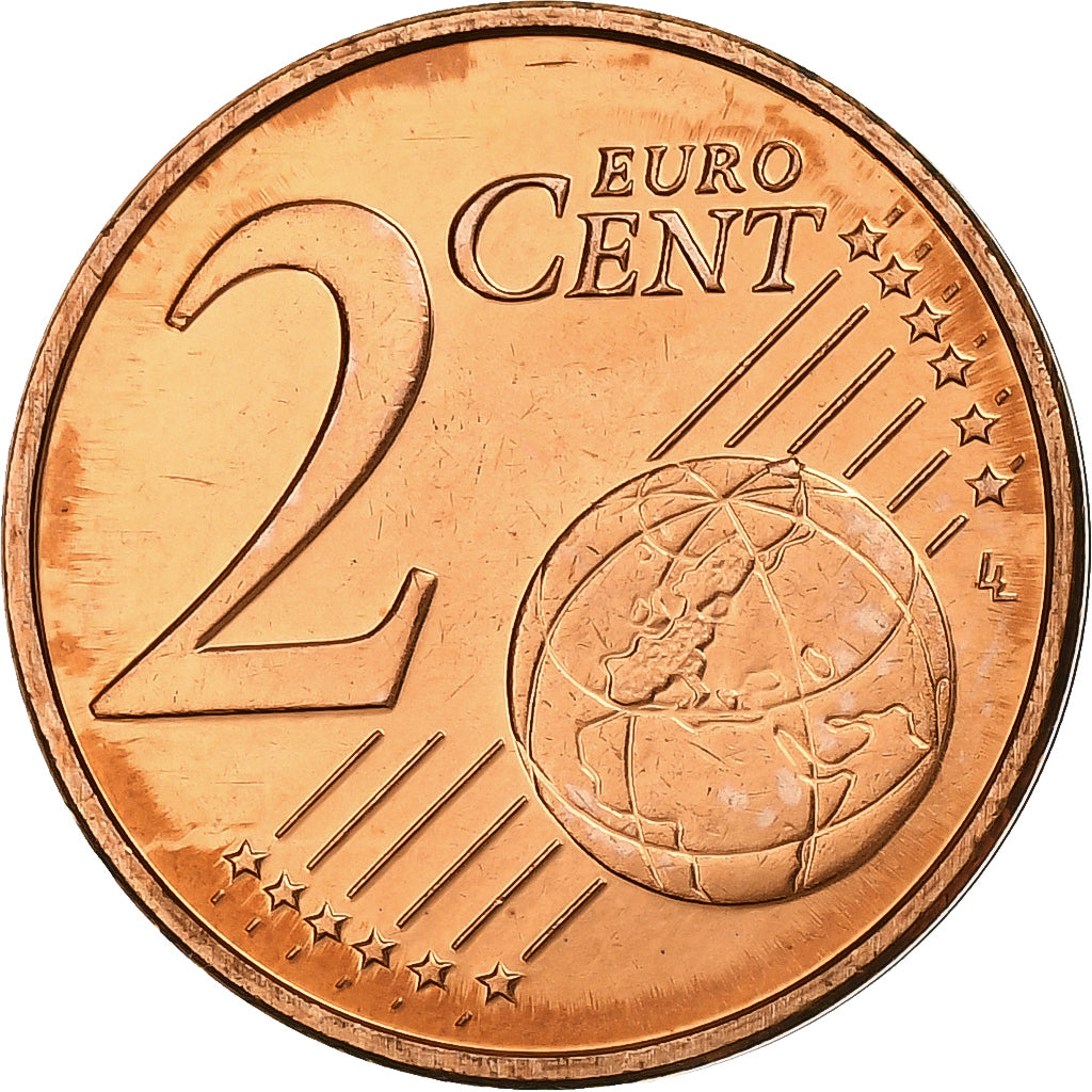 Nederland, Beatrix, 2 Euro Cent, 2003, Utrecht, Copper Plated Steel, UNC-