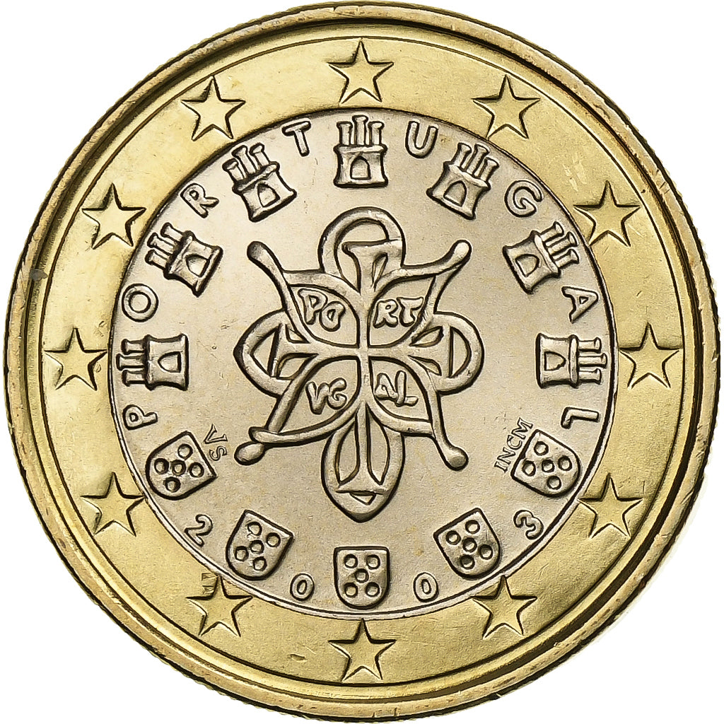 Portogallo, Euro, 2003, Lisbon, Bi-metallico, SPL+, KM:746