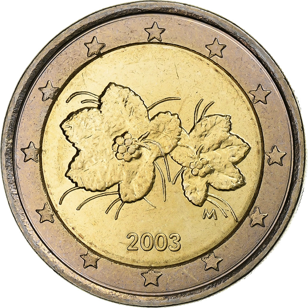 Finnland, 2 Euro, 2003, Vantaa, Bi-Metallic, UNZ+, KM:105