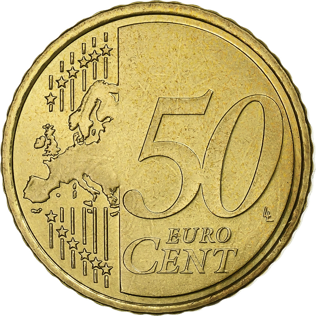 Slovenia, 50 Euro Cent, 2007, Nordic gold, MS(64)
