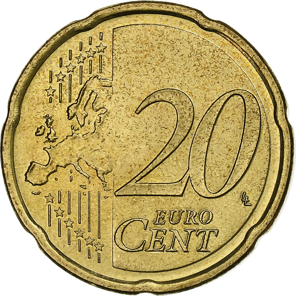 Slowenien, 20 Euro Cent, 2007, Messing, UNZ, KM:72