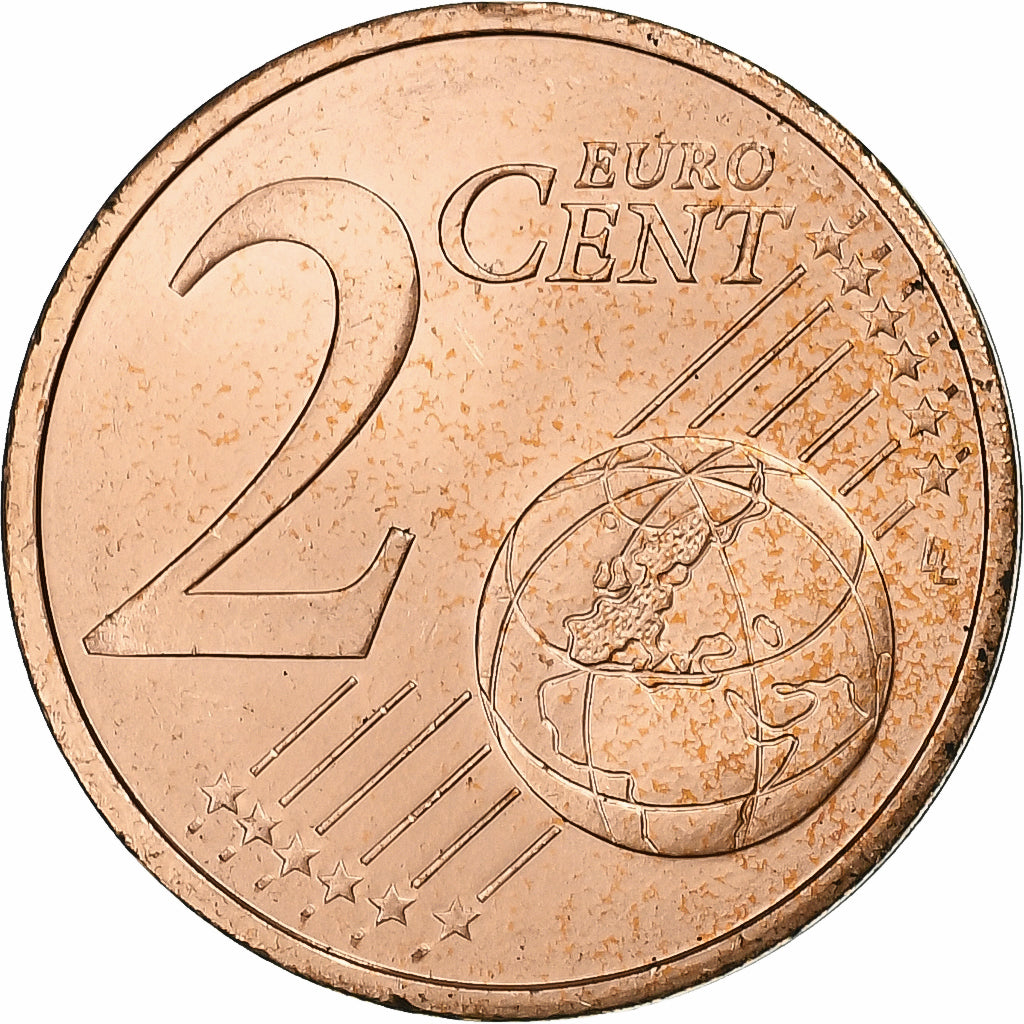 Malte, 2 Euro Cent, 2008, Paris, Cuivre plaqué acier, SUP, KM:126