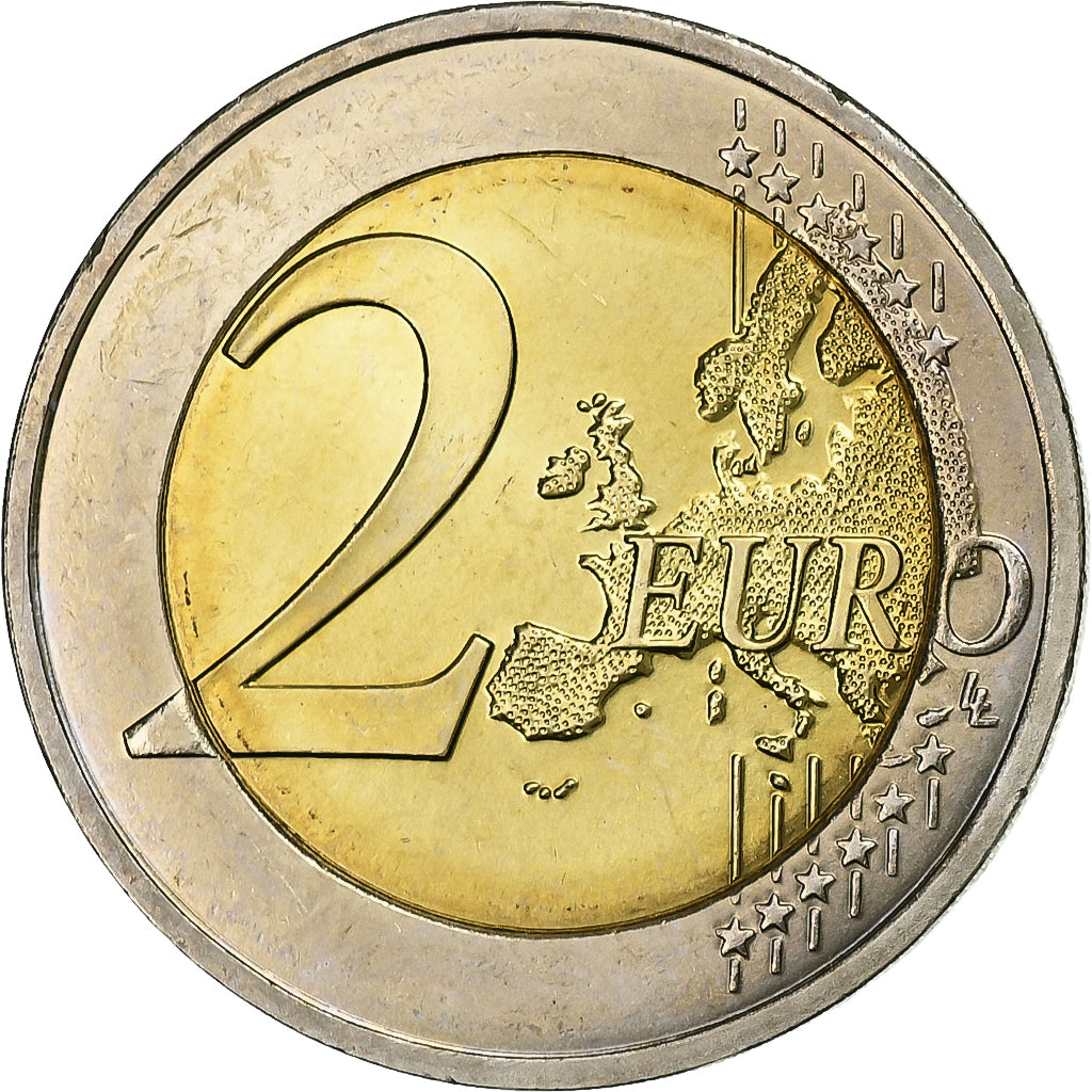 Malta, 2 Euro, 2008, Bi-Metallic, UNC-
