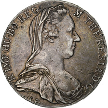 Austria, Maria Theresa, Thaler, 1780, Vienna, Restrike, Silver, EF(40-45)