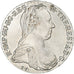 Áustria, Maria Theresa, Thaler, 1780, Vienna, Nova cunhagem, Prata, MS(63)