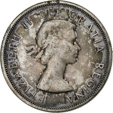 Canada, Elizabeth II, Dollar, 1963, Royal Canadian Mint, Silver, EF(40-45)