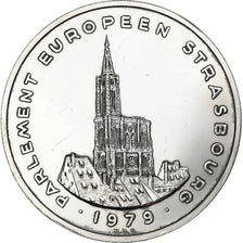 Francja, medal, PARLEMENT EUROPEEN - STRASBOURG, 1979, Srebro, EF(40-45)