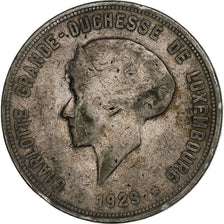 Luxembourg, Charlotte, 10 Francs, 1929, Silver, VF(30-35), KM:39