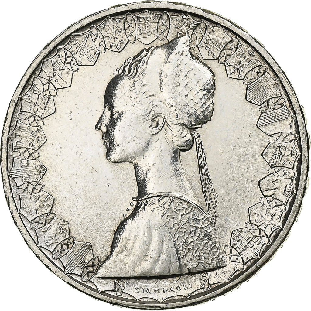 Italia, 500 Lire, 1967, Rome, Argento, SPL-, KM:98