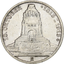 Niemcy, Kingdom of Saxony, Friedrich August III, 3 Mark, Battle of Leipzig