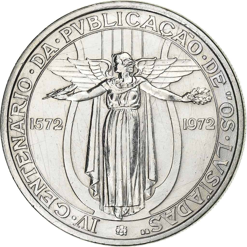 Portugal, 50 Escudos, 1972, Argent, TTB, KM:602