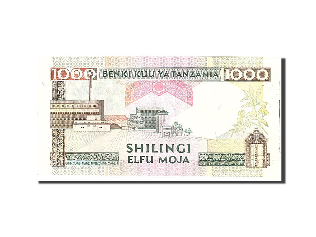 Banknote, Tanzania, 1000 Shilingi, 1993, Undated, KM:27A, UNC(65-70)