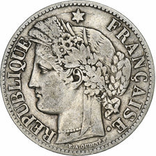 Frankreich, 2 Francs, Cérès, 1871, Bordeaux, Silber, SS, KM:817.2