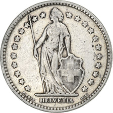 Schweiz, 2 Francs, 1921, Bern, Silber, S+, KM:21