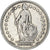 Schweiz, 2 Francs, 1921, Bern, Silber, S+, KM:21