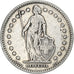Schweiz, 2 Francs, 1921, Bern, Silber, S+, KM:21