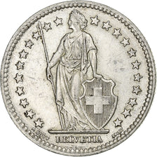 Suiza, 2 Francs, 1943, Bern, Plata, EBC, KM:21