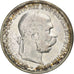Hongarije, Franz Joseph I, Korona, 1893, Kormoczbanya, Zilver, FR, KM:484