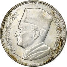 Marocco, Mohammed V, Dirham, 1960 / AH 1380, Paris, Argento, SPL, KM:55