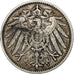 NIEMCY - IMPERIUM, Wilhelm II, Mark, 1903, Stuttgart, Srebro, EF(40-45), KM:14