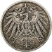 GERMANY - EMPIRE, Wilhelm II, Mark, 1905, Berlin, Silver, EF(40-45), KM:14