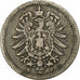 Moneta, GERMANIA - IMPERO, Wilhelm I, 20 Pfennig, 1874, Hannover, MB+, Argento