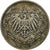 NIEMCY - IMPERIUM, 1/2 Mark, 1907, Munich, Srebro, VF(30-35), KM:17