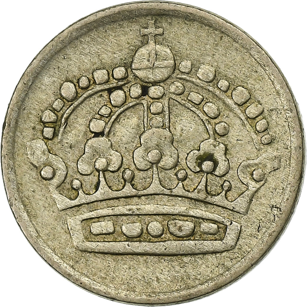 Suède, Gustaf VI, 10 Öre, 1957, Argent, TTB, KM:823