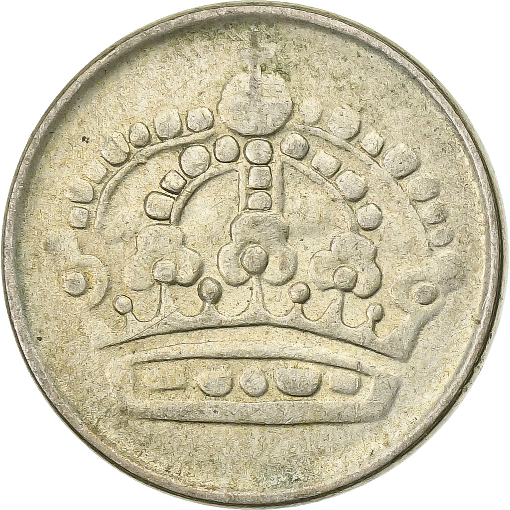 Suède, Gustaf VI, 25 Öre, 1954, Argent, TTB+, KM:824