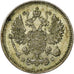 Moeda, Rússia, Nicholas II, 10 Kopeks, 1914, St. Petersburg, EF(40-45), Prata