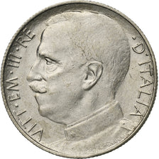 Italy, Vittorio Emanuele III, 50 Centesimi, 1925, Rome, Nickel, AU(50-53)