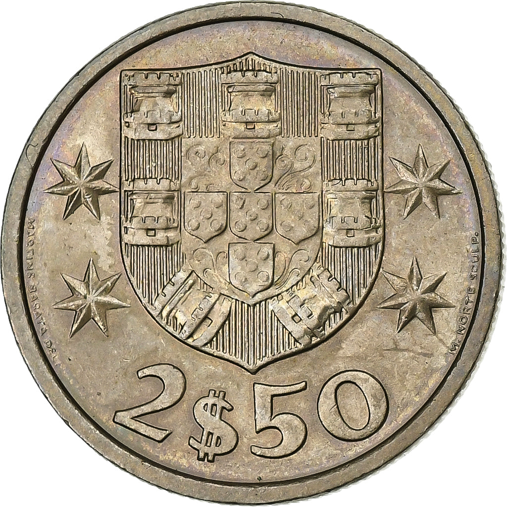 Portugal, 2-1/2 Escudos, 1984, Cupro-nickel, SPL